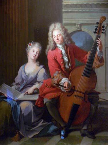 Jjean-Marc nattier The Music Lesson